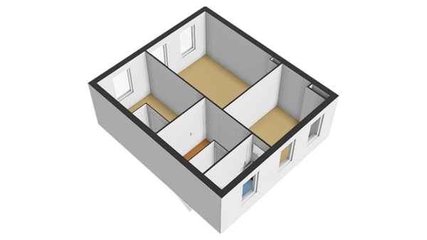 Floorplan - Mathenesserweg 171E, 3027 HR Rotterdam